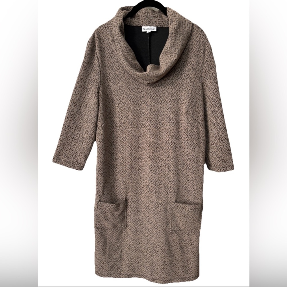 NorthStyle Brown Midi Dress